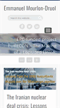 Mobile Screenshot of e-mourlon-druol.com